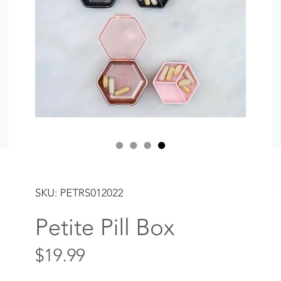 NEW- PillBox, Cosmetic Bag, Lipgloss - Picture 5 of 6